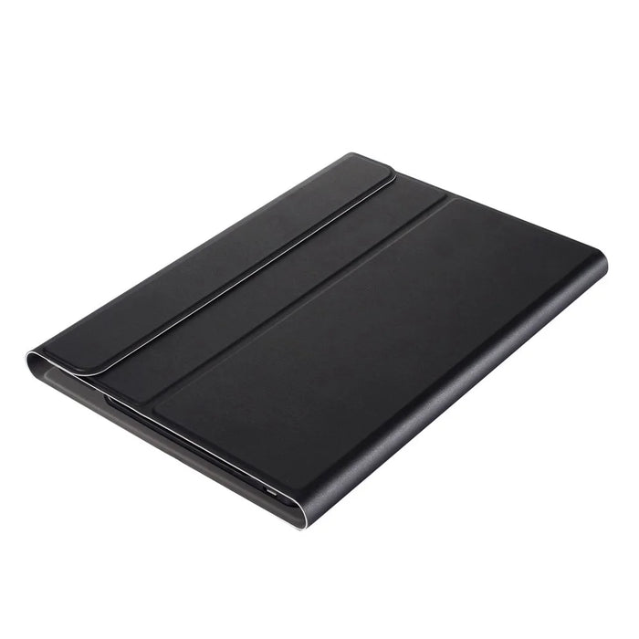 A700 for Samsung Galaxy Tab S8 (2021) SM-X700 / X706 Ultra Thin Tablet Stand Leather Protective Case + Bluetooth-compatible Keyboard - Black - 7