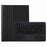 A08B-A for Samsung Galaxy Tab A8 10.5 (2021) / (2022) SM-X205 / X200 Keyboard with Touchpad Pen Slot Design Leather + TPU Tablet Case - Black - 5