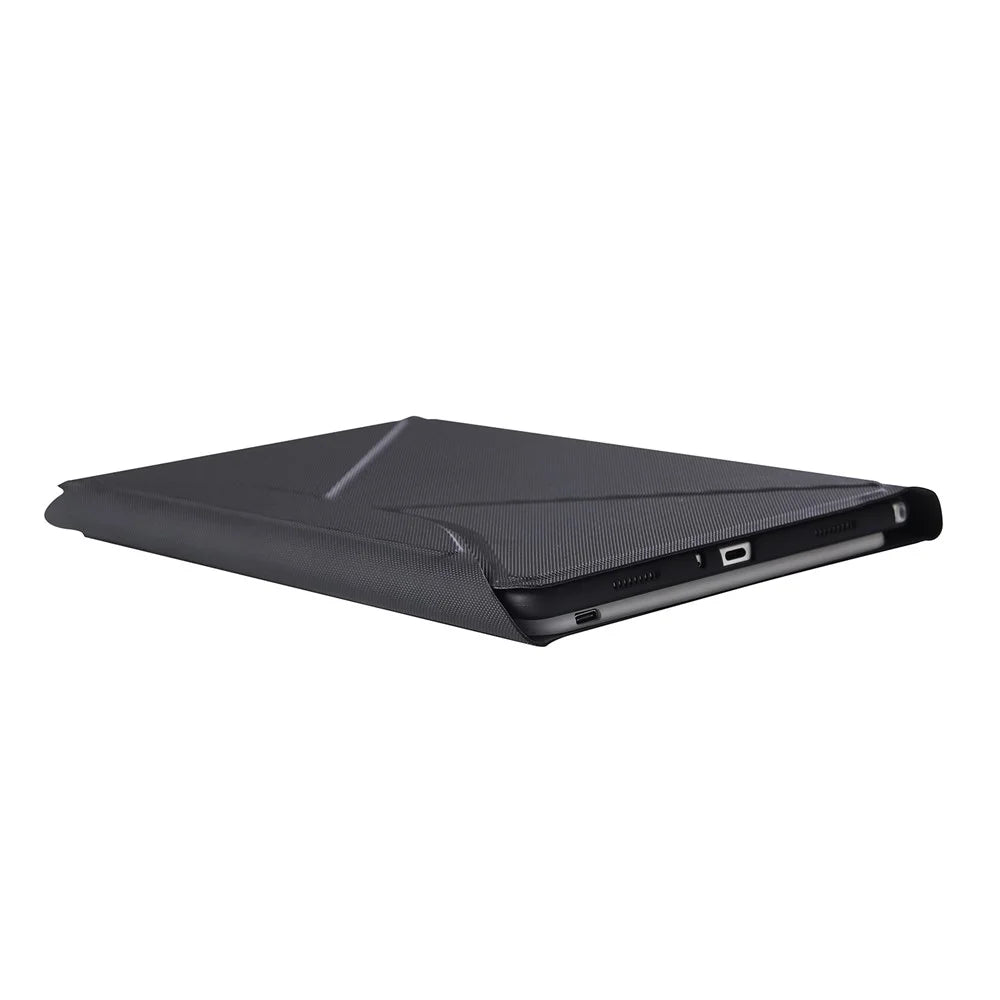 BM20 For Lenovo Tab M10 Plus (3rd Gen) TB-125FU Leather Case Bluetooth-Compatible Keyboard Stand Built-In Pen Slot - Black - 7