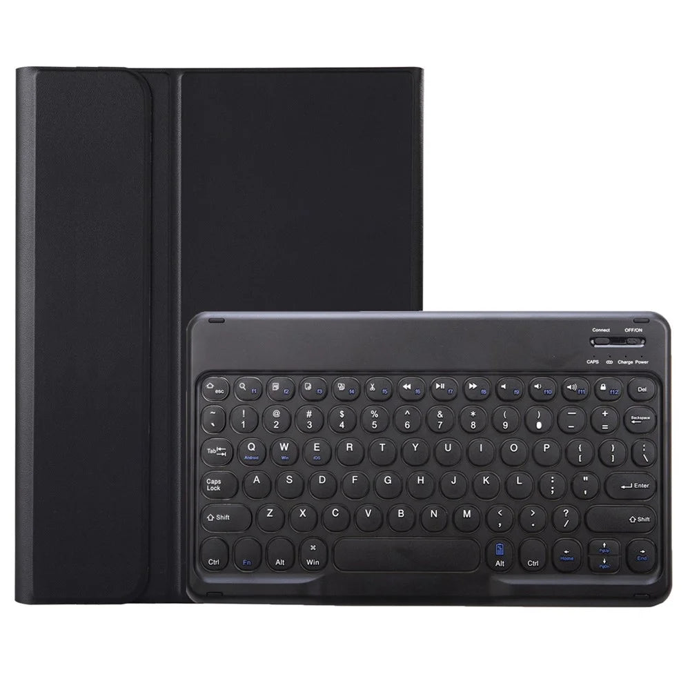 YA700B Bluetooth-compatible Keyboard Leather  Case with Pen Slot for Samsung Galaxy Tab S8 11-inch 2021 (X700 / X706) / S7 11-inch (T870 / T875) - Black - 6