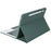 YA700B-A Leather Cover Bluetooth-compatible Keyboard with Touchpad for Samsung Galaxy Tab S8 11-inch 2021 (X700 / X706) / S7 11-inch (T870 / T875) - Dark Green - 5
