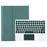 YA700B-A Leather Cover Bluetooth-compatible Keyboard with Touchpad for Samsung Galaxy Tab S8 11-inch 2021 (X700 / X706) / S7 11-inch (T870 / T875) - Dark Green - 6