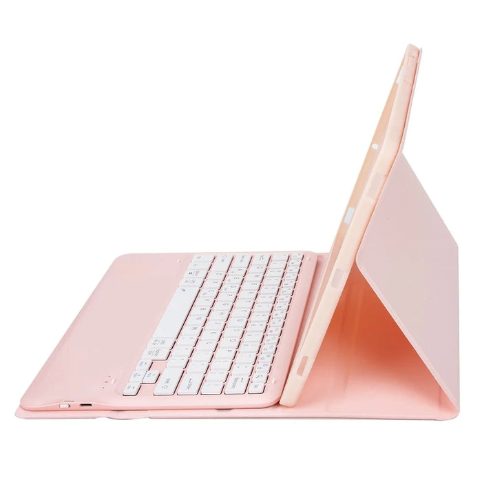 C12B For iPad Pro 12.9 (2018) / (2020) / (2021) Bluetooth-compatible Keyboard Leather Case with Detachable Design - Pink - 3