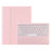 C12B For iPad Pro 12.9 (2018) / (2020) / (2021) Bluetooth-compatible Keyboard Leather Case with Detachable Design - Pink - 4