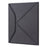 Z102B for iPad 10.2 (2021) / (2020) / (2019) Bluetooth-compatible Keyboard Trifold Stand Leather Cover with Pen Slot - Black - 2