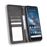Auto-absorbed Retro PU Leather Cover for Nokia 8.3 5G - Black - 5