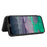 Auto-absorbed Carbon Fiber Leather Case with Card Holder for Nokia 3.4 - Black - 5