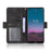 Leather Phone Wallet Design Stand Feature Protective Cover Case with Multiple Card Slots for Nokia 5.4 - Black - 5