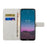 Pattern Printing for Nokia 5.4 Cross Texture Leather Wallet Case with Lanyard - Flower - 6