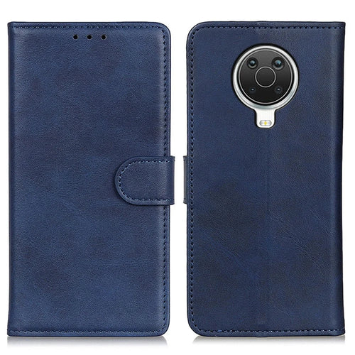 PU Leather Magnetic Wallet Leather Shell Protective Case for Nokia 6.3 / G10 / G20 - Blue - 1