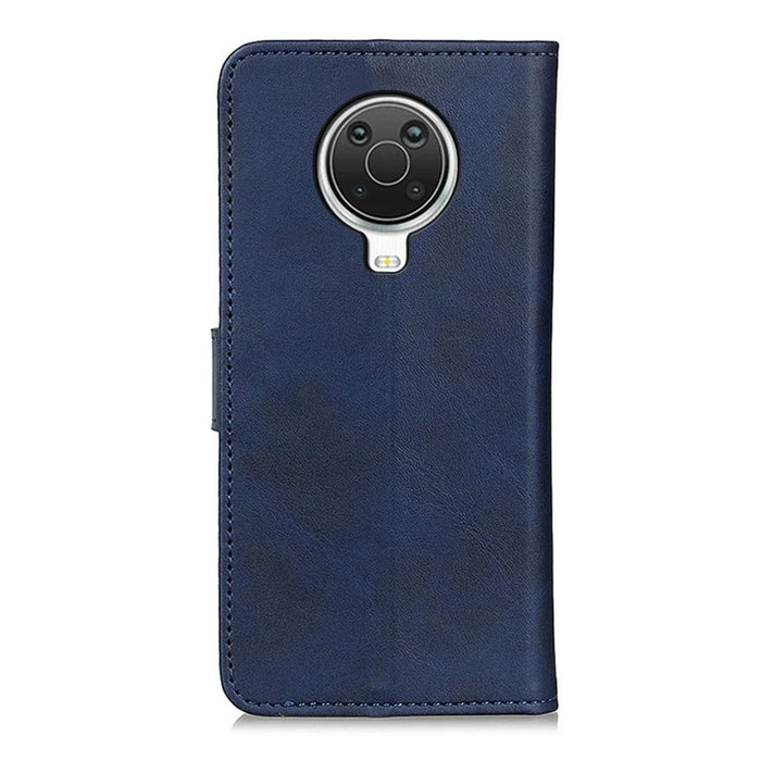 PU Leather Magnetic Wallet Leather Shell Protective Case for Nokia 6.3 / G10 / G20 - Blue - 2