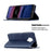 Geometric Pattern Stand Leather Card Holder Cover for Nokia 20 - Blue - 2