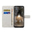 New Pattern Printing Wallet Design Cross Texture Leather Stand Case for Nokia G10/G20 - Feather - 7