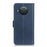 Magnetic Double Clasp Leather Wallet Case for Nokia X20/X10 - Blue - 6