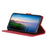 Matte Skin Leather Wallet Shell for Nokia X20/X10 - Red - 2