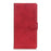 Matte Skin Leather Wallet Shell for Nokia X20/X10 - Red - 5