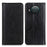 Auto-absorbed Litchi Texture PU Leather Wallet Stand Cover Case for Nokia X10/X20 - Black - 1