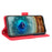 For Nokia X10 / X20 Protective Leather Case with Multiple Card Slots and Stand Function - Red - 2