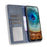 Vintage Style Wallet Stand Protective Leather Phone Case Cover for Nokia X10/X20 - Blue - 4