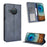 Vintage Style Wallet Stand Protective Leather Phone Case Cover for Nokia X10/X20 - Blue - 6
