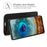 Full Protection Crazy Horse Texture Leather Stand Case with Wallet for Nokia X10/X20 - Black - 4