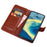 IDEWEI Folio Flip Crazy Horse Texture Leather Stand Case Phone Cover for Nokia XR20 - Black - 6