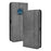 Vintage Style Magnetic Auto-absorbed Leather Wallet Stand Phone Protective Case Shell for Nokia XR20 - Black - 1