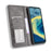 Vintage Style Magnetic Auto-absorbed Leather Wallet Stand Phone Protective Case Shell for Nokia XR20 - Black - 5