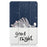 Pattern Printing Shockproof Hard PC + PU Leather Tablet Cover with Tri-fold Stand for Nokia T20 - Good Night Cat - 2