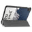 Pattern Printing Shockproof Hard PC + PU Leather Tablet Cover with Tri-fold Stand for Nokia T20 - Good Night Cat - 6