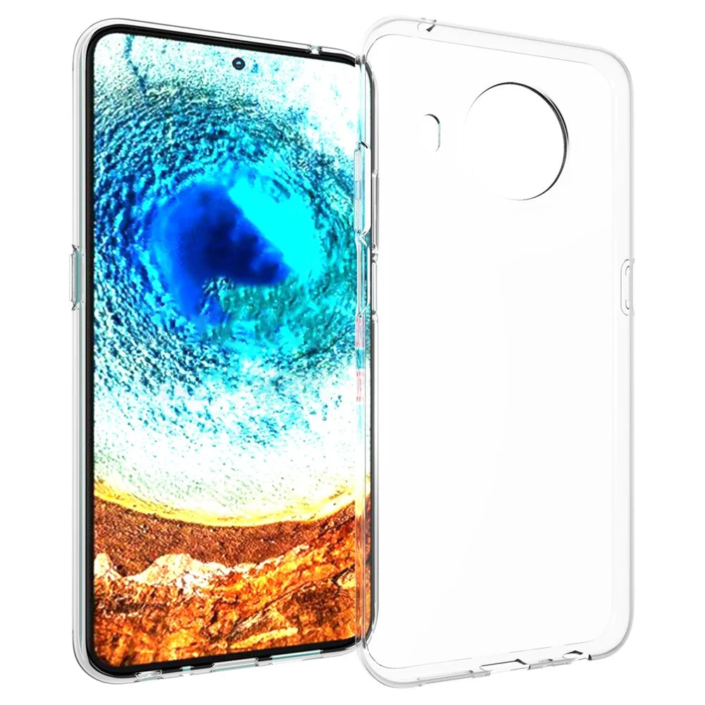 10Pcs / Pack Scratch-resistant TPU Phone Case Inner Watermark-Free Phone Covering for Nokia X20 / X10 - 1