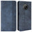Mosaic Border Pattern Splicing Wallet Stand Auto Closing Magnetic Leather Phone Cover Case for Nokia G300 - Blue - 1