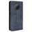 Mosaic Border Pattern Splicing Wallet Stand Auto Closing Magnetic Leather Phone Cover Case for Nokia G300 - Blue - 3
