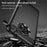 MOFI Carbon Fiber Texture Well-protected Brushed Soft TPU Phone Case Cover for Nokia G50 - Black - 5