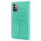 For Nokia G11/G21 Wallet Phone Case Imprinted Deer Tree Pattern PU Leather Magnetic Closure Shockproof Stand Flip Cover - Green - 3