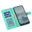 For Nokia G11/G21 Wallet Phone Case Imprinted Deer Tree Pattern PU Leather Magnetic Closure Shockproof Stand Flip Cover - Green - 4