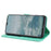 For Nokia G11/G21 Wallet Phone Case Imprinted Deer Tree Pattern PU Leather Magnetic Closure Shockproof Stand Flip Cover - Green - 5
