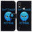 Pattern Printing Wallet Stand Case for Nokia C21 Plus, Full Protection PU Leather Folio Flip Cover - Don't Touch My Phone - 1