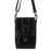 6.3 Inch Outdoor Tactical PU Leather Pouch Utility Gadget Shell with Cell Phone Holster - Black - 3