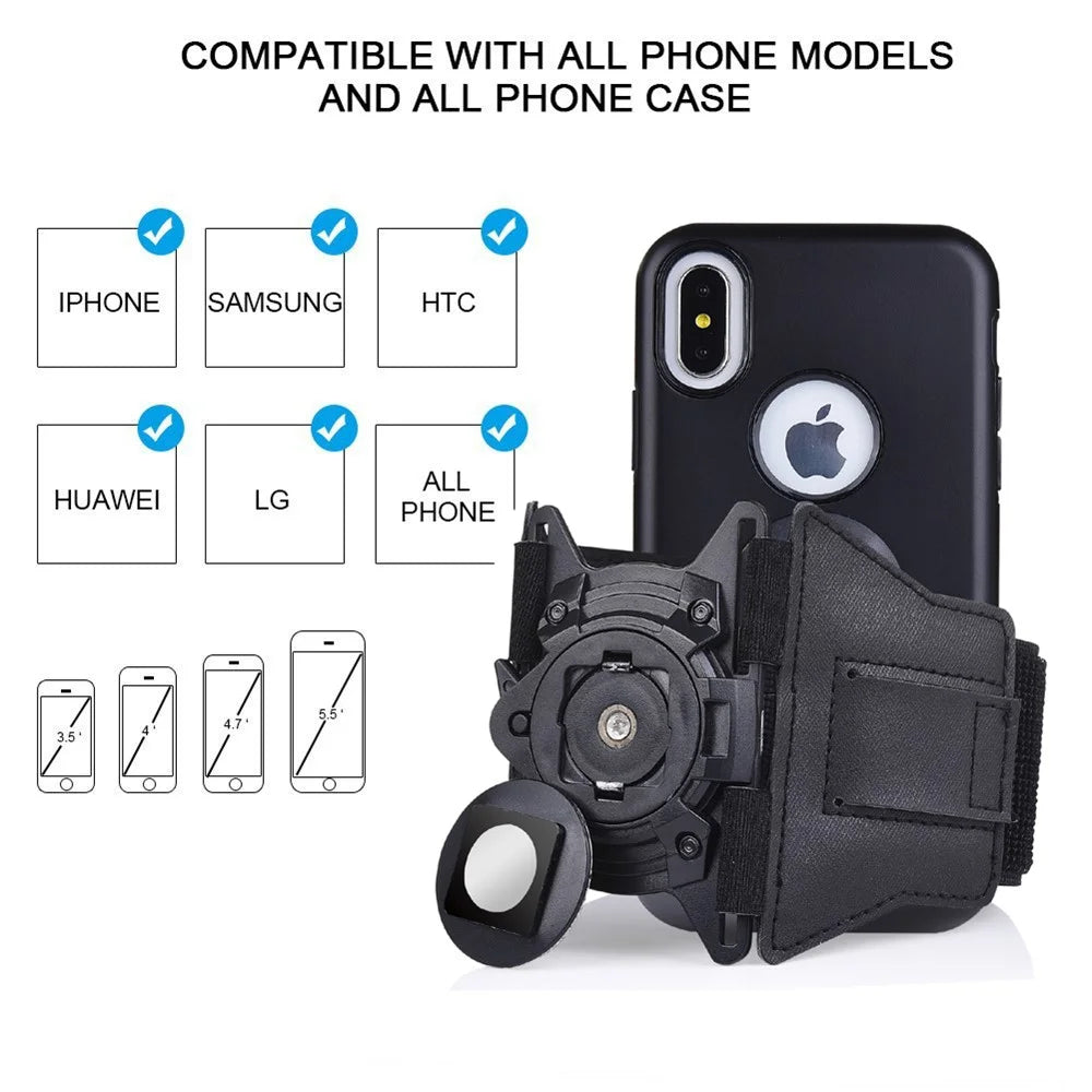 Universal Adjustable Outdoor Sports Armband for iPhone Samsung Huawei Etc. - 1