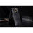 DG.MING Split Leather Phone Pouch Multiple Card Slots Belt Loop Waist Bag - Size: S, Black - 5