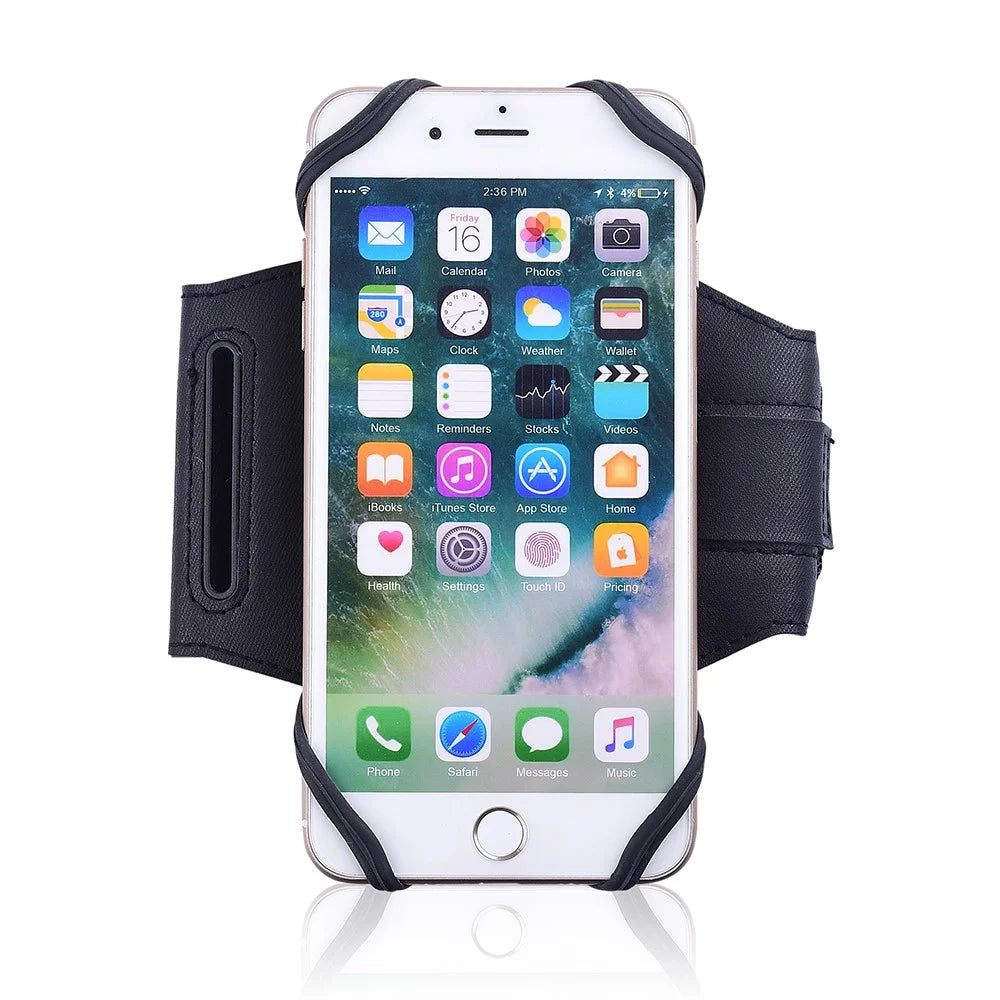 Universal Flexible Octopus Magnetic Armband Case Jogging Running Phone Case for iPhone Samsung Huawei - 2