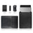 PU Leather Sleeve Pouch Case with Mouse Pad for MacBook Pro 15-inch (2016) - Black - 1