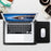 PU Leather Sleeve Pouch Case with Mouse Pad for MacBook Pro 15-inch (2016) - Black - 4