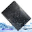 PU Leather Sleeve Pouch Case with Mouse Pad for MacBook Pro 15-inch (2016) - Black - 5