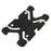 Universal Silicone Flexible Protector Shell for Lenovo Tab 4 8 / Xiaomi Mi Pad 4 - Black - 4