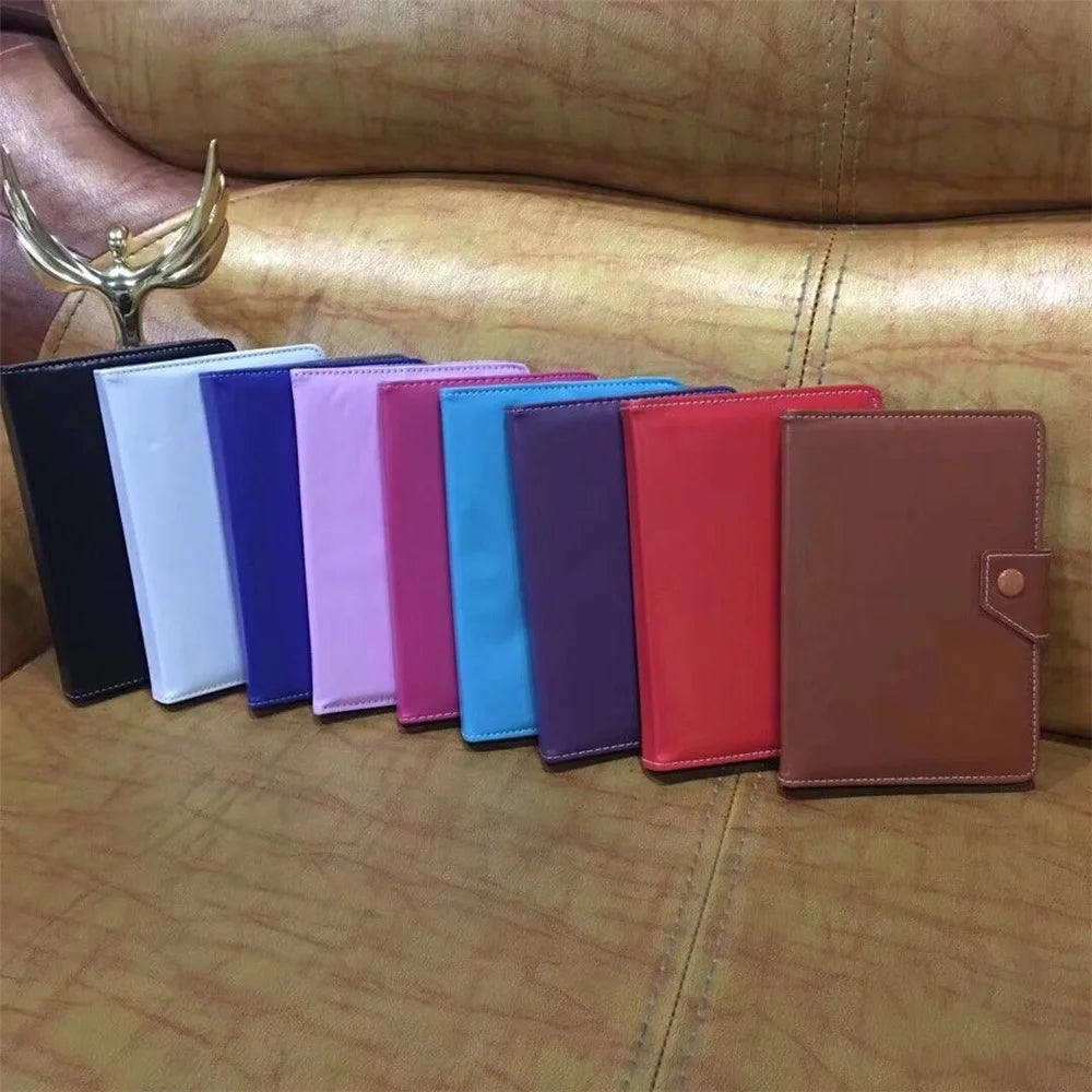 Universal PU Leather Stand Tablet Protective Case for 8-inch Tablets, Size: Length: 215mm, Width: 146-169mm - Black - 4