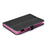 Flash Powder Tablet Case Decorated with Stitching Line Universal Leather Stand Case with Card Slots for Tablets within 10-inch - Black - 7