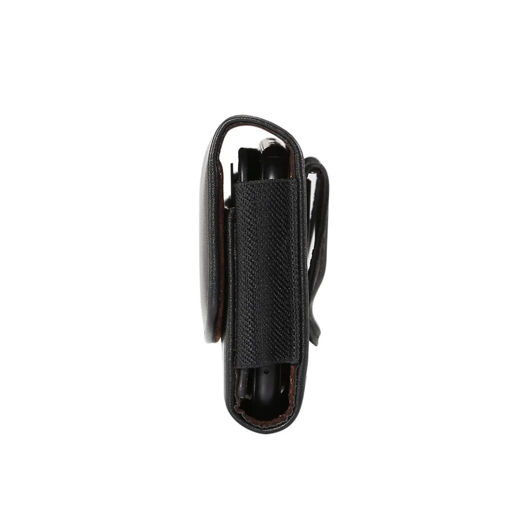 5.2 inch PU Leather Holster Case for Sony Xperia XA2, Size: 14.6 x 7.8 x 1.8cm - Black - 4