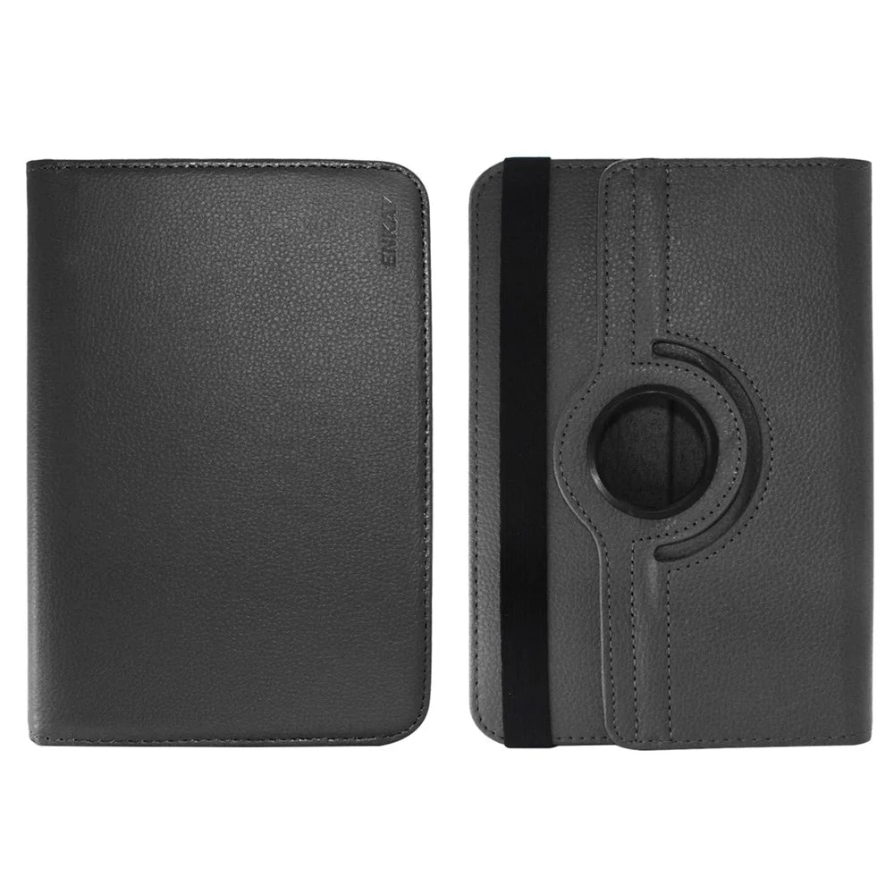 ENKAY HAT PRINCE Litchi Skin 360 Degree Rotary Leather Case for 7 inch Tablet - Black - 1